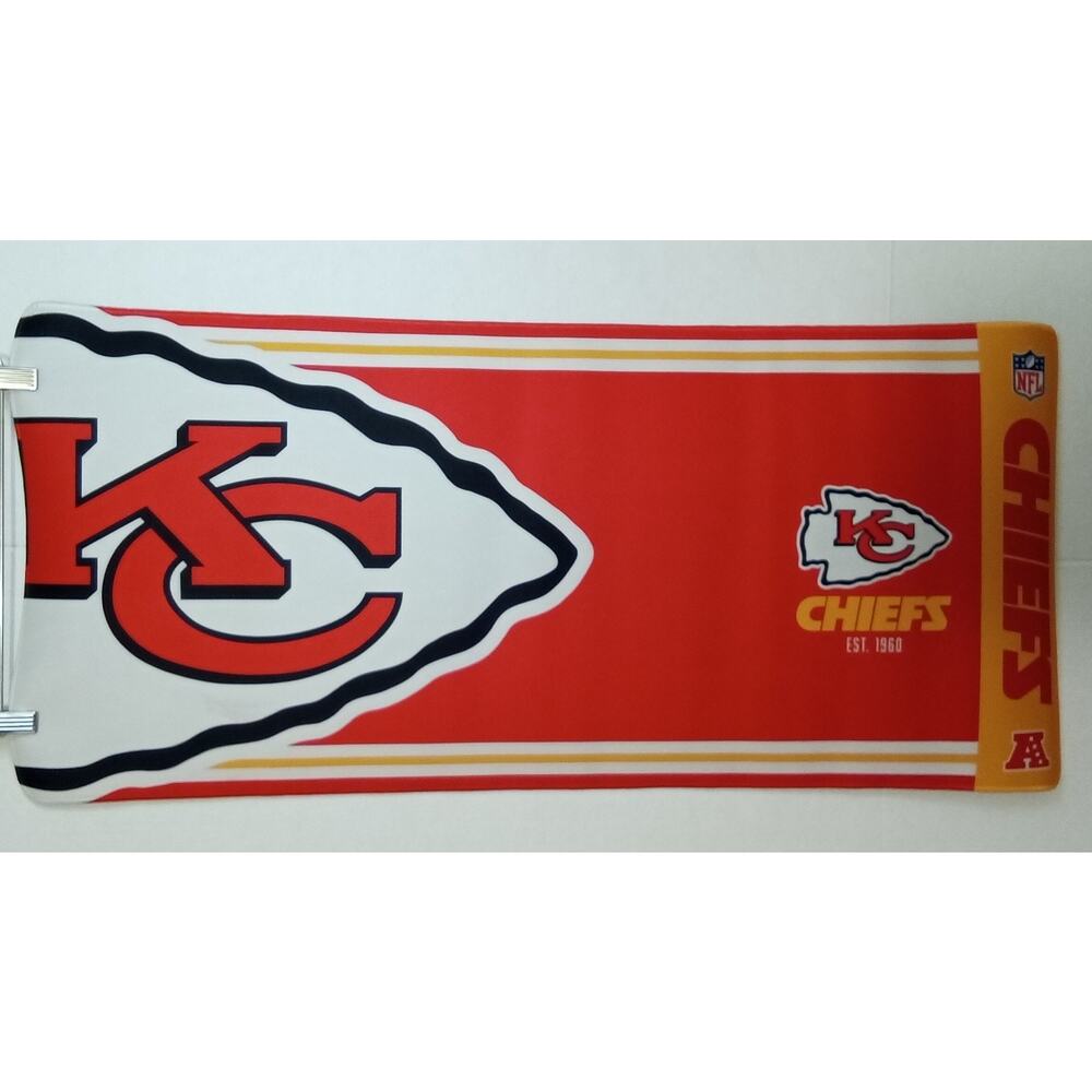 Kansas City Chiefs Logo Foco Desk Pad 35" x 16"